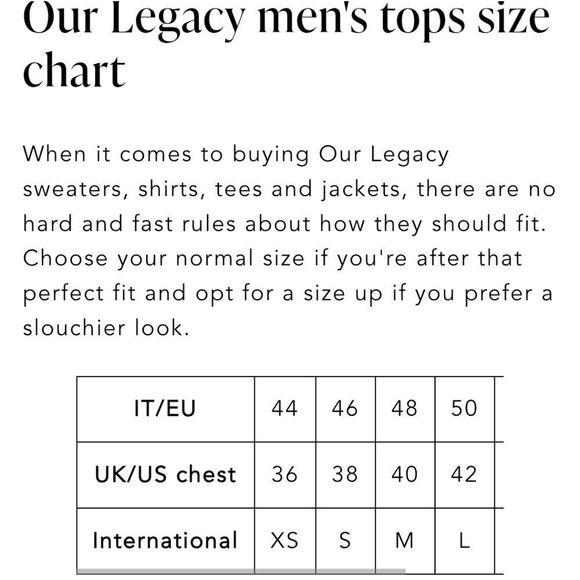 Our Legacy Crew Neck Sweatshirt - Picture 6 of 6